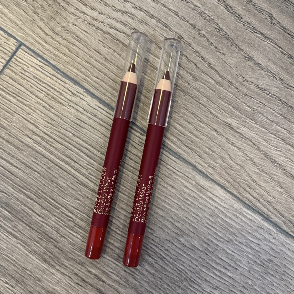 NEW 2 for $6 estee lauder double wear stay in place lip pencil 14 wine 0.8g